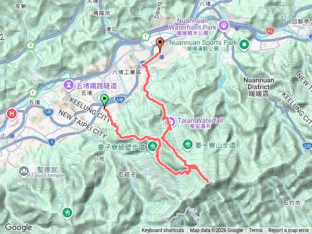 百七縱走 姜子寮山預覽圖