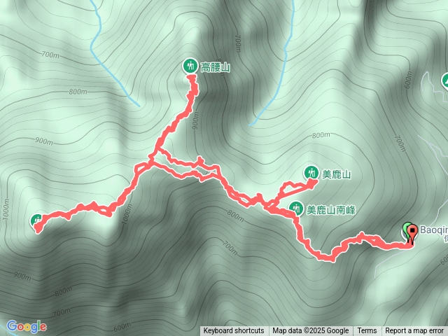 烏來三山（拔刀爾山、高腰山、美鹿山）