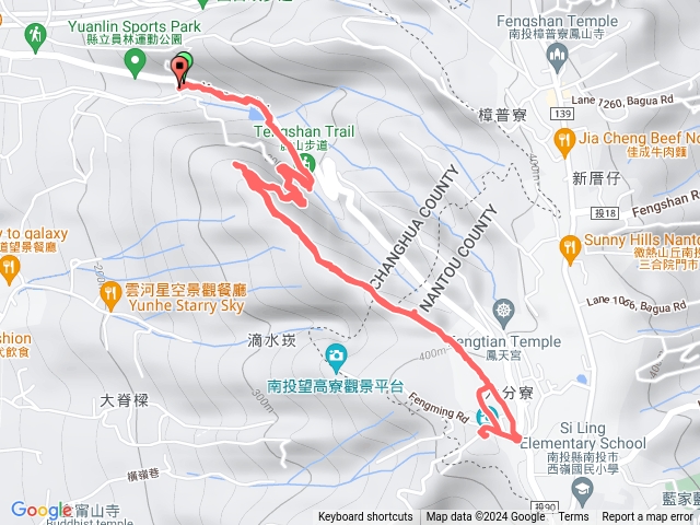 藤山步道登樟普寮山