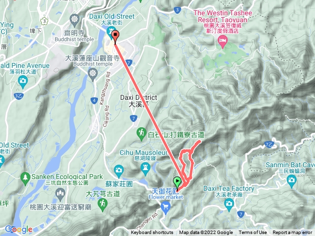 大溪白石山攻頂