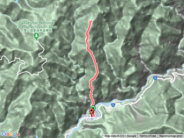 波津加縱走到大雪山遊客中心