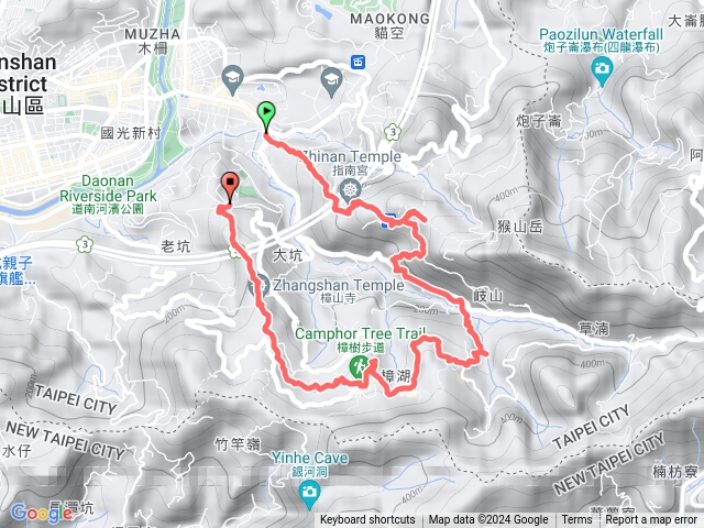 2024臺北大縱走臺北大縱走第七段：世界山莊至飛龍步道政大後山202405091302