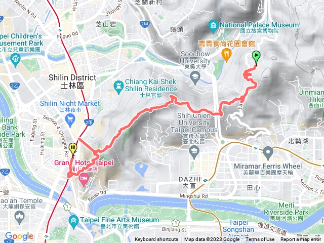 台北大縱走第五段