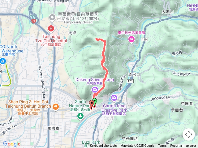 沒有梅雨的爬山
