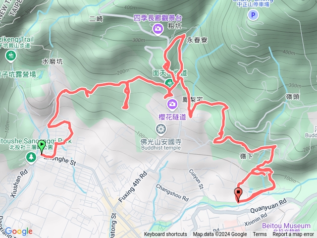 20240917北投秀山里-水磨坑步道-竹林步道-水汴頭-永春寮山-永春寮溪步道-鳳梨宅水管步道-嶺