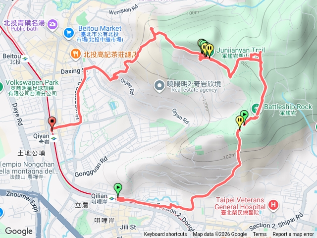 軍艦岩、丹鳳山親山步道預覽圖