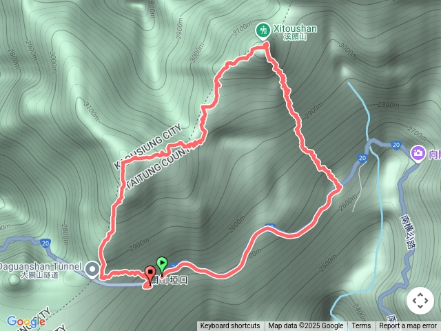 1140621-溪頭山縱走關山嶺山