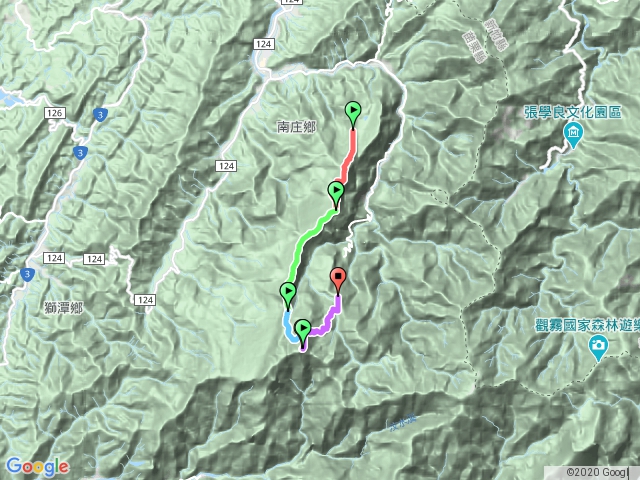 向天湖山加里山連稜縱走