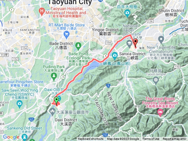 大溪到三峽騎卡踏車