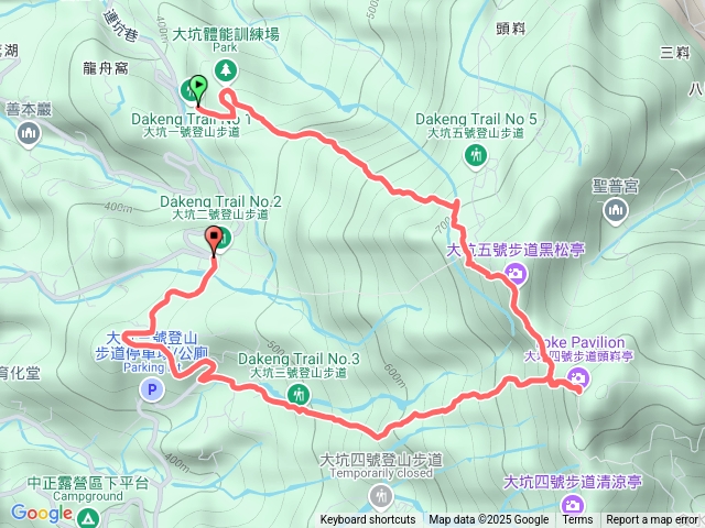 小百岳41_台中頭嵙山_20250215預覽圖