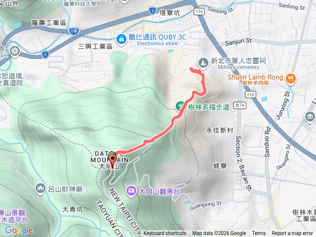 三福山-軍人公墓-新北市武器公園