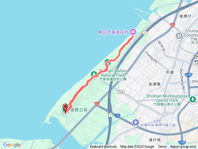 竹南海濱森林步道預覽圖