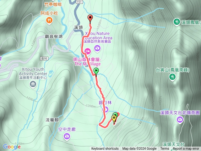 早安2024121409：25登溪頭天文臺步道祝順心如意。_預覽圖