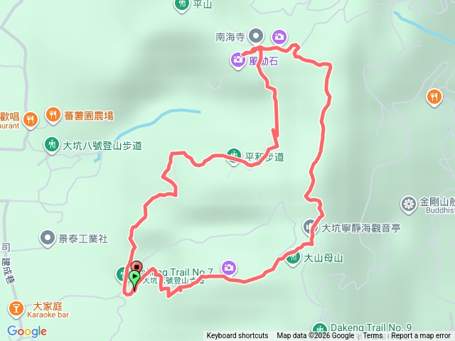 大坑步道6號上，7號下預覽圖