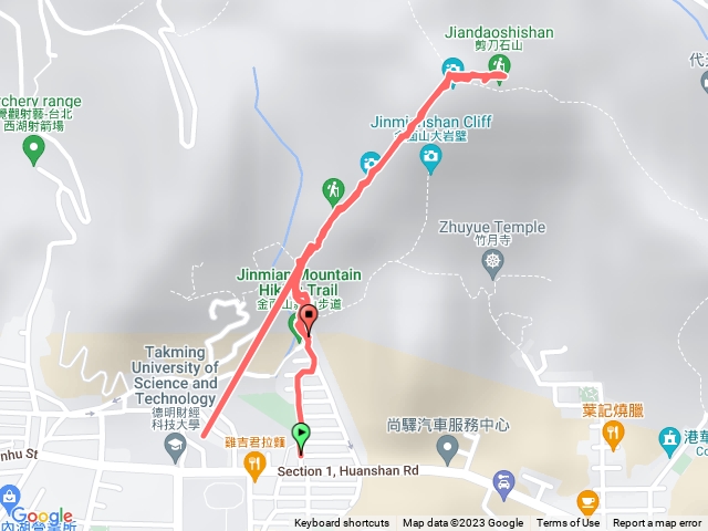 Jinmianshan Hiking Trail