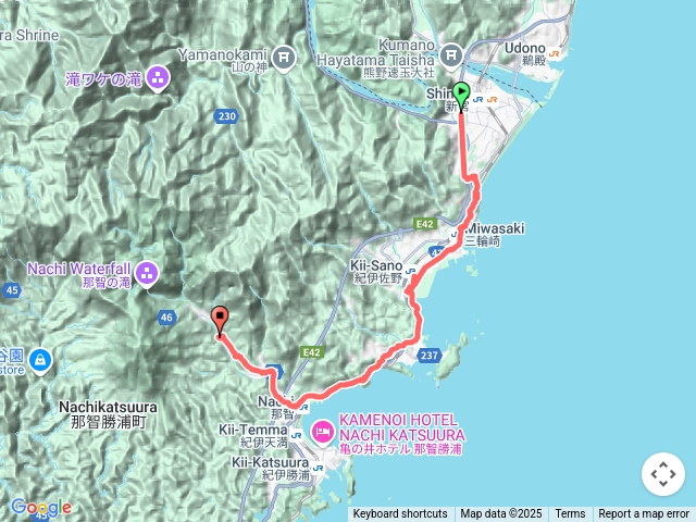 熊野古道D6，高野阪-大門板