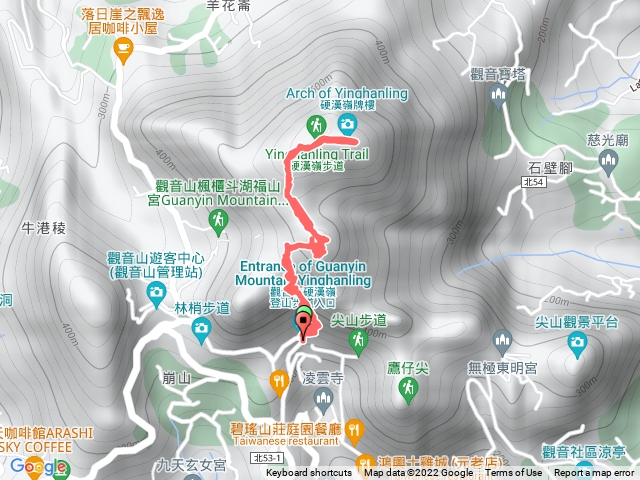 硬漢嶺原路來回
