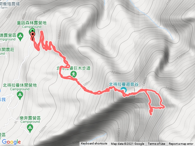 北得拉曼山步道