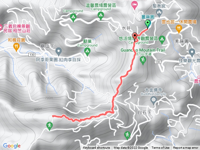 關刀山步道聖觀段