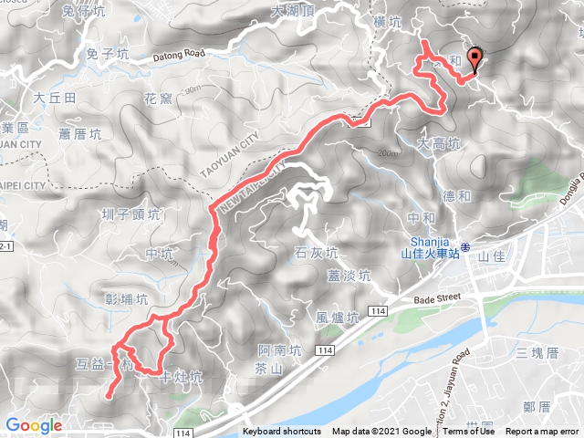 東和橋縱走鶯歌石山