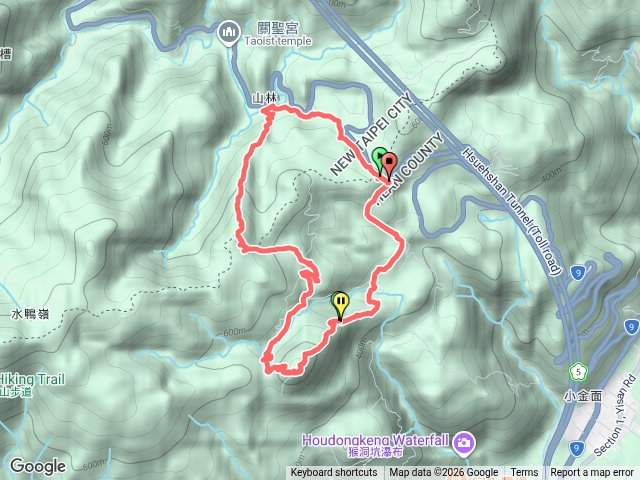 20260704六六登山隊宜蘭縣界公園鵲子山後湖子山四堵古道O形