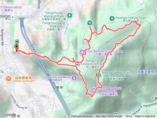 四獸山95峰