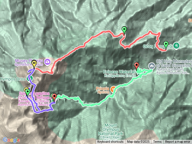 Mount Olympus  希臘最高峰 奧林匹斯山