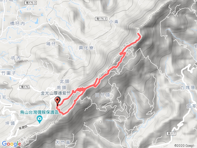 2020-10-1 紫竹寺-刣牛湖山來回