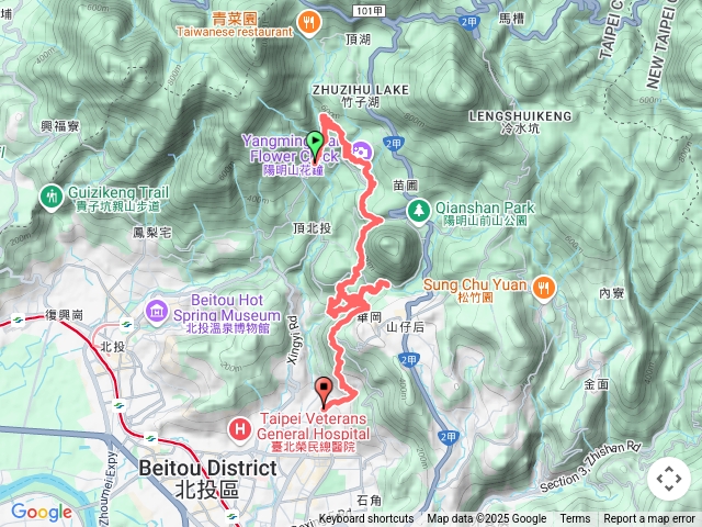 草山觀瀑吊橋連走六瀑雙吊橋