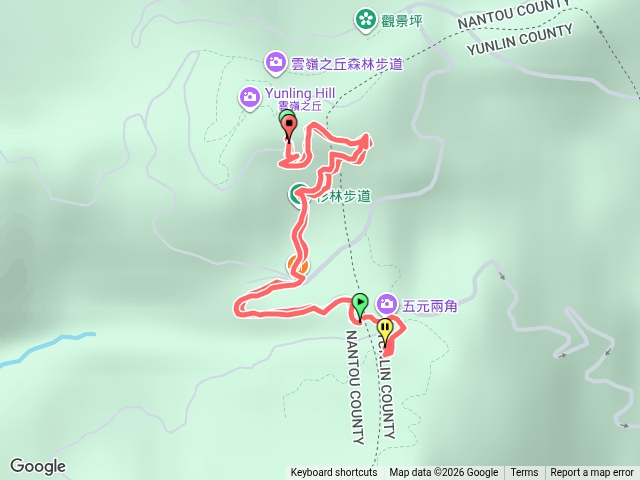 雲頂之丘杉林步道