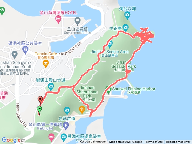 獅頭山神秘海岸遊客中心上下