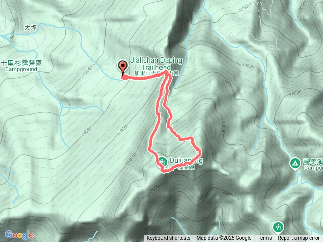 加里山(大坪登山口