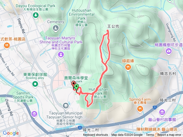 虎頭山步道預覽圖