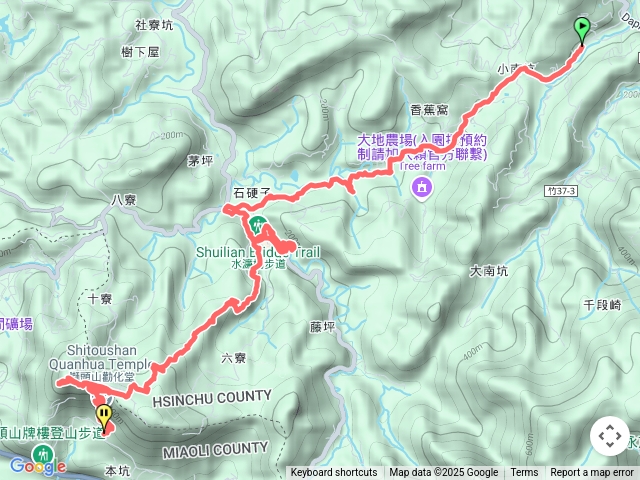 樟之細路獅山古道