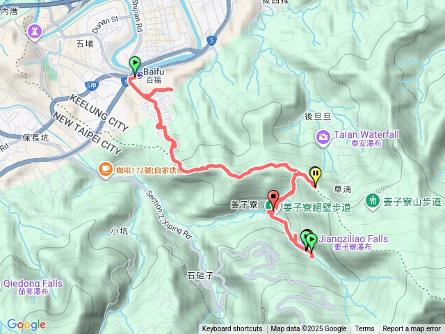 石門山-旗尾崙山-姜子寮絕壁步道