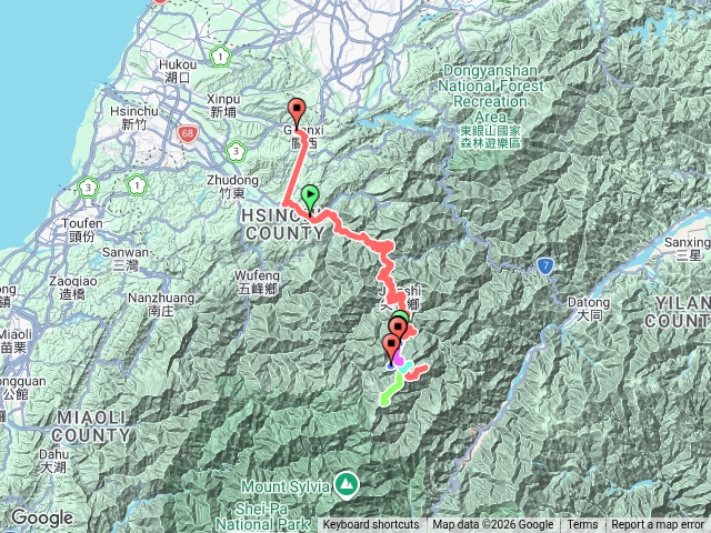 馬望女苦山&留倉賀山-1日行..(新竹尖石)