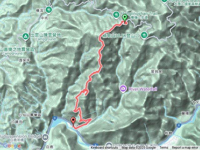 114-11-01 橫嶺山縱走白冷山