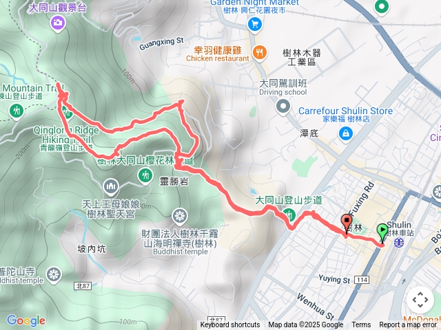 夜爬大同山美食團