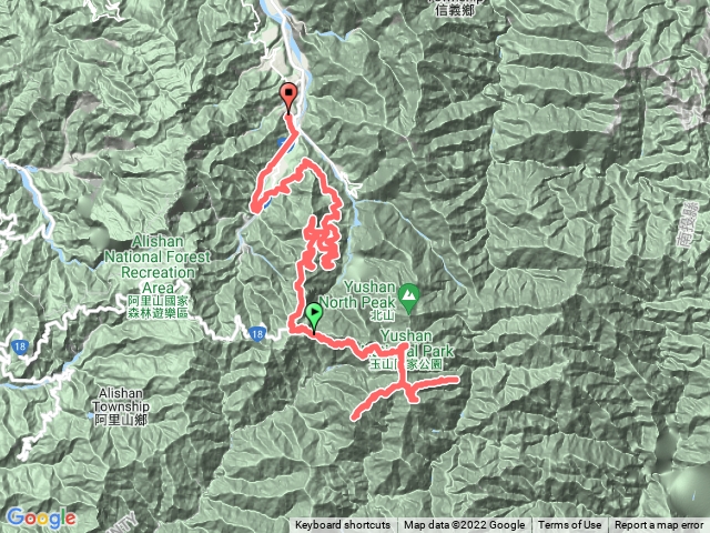 玉山後四＋主峰