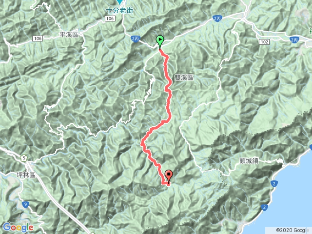 崩山坑、保成坑、三手潭、灣潭古道縱走
