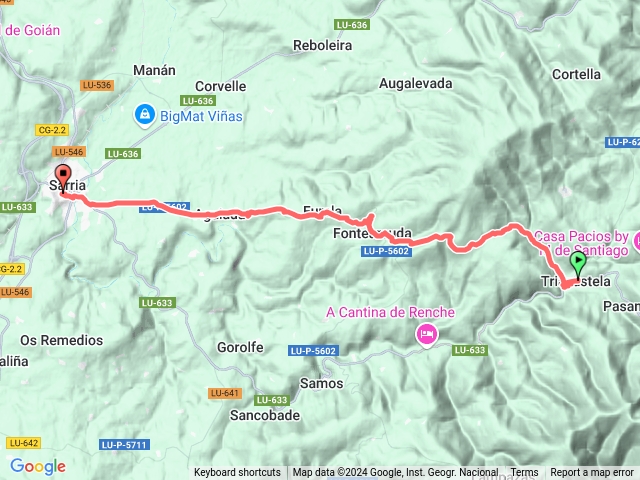 CaminoFrance(fromLeon)D11:Triacastela-Sarria