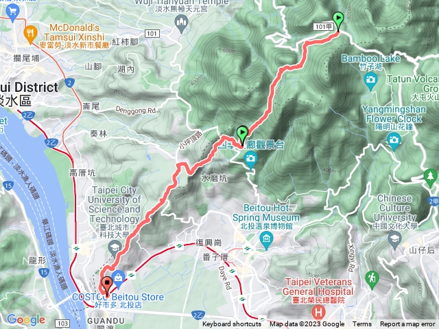 臺北大縱走第一段