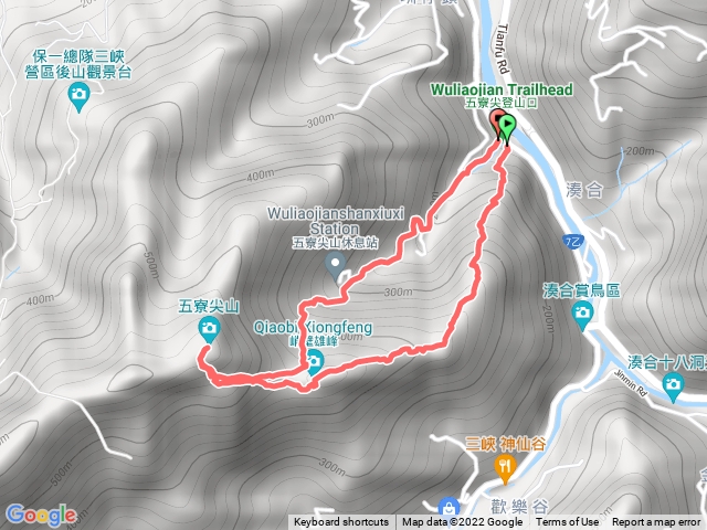 五寮尖登山口