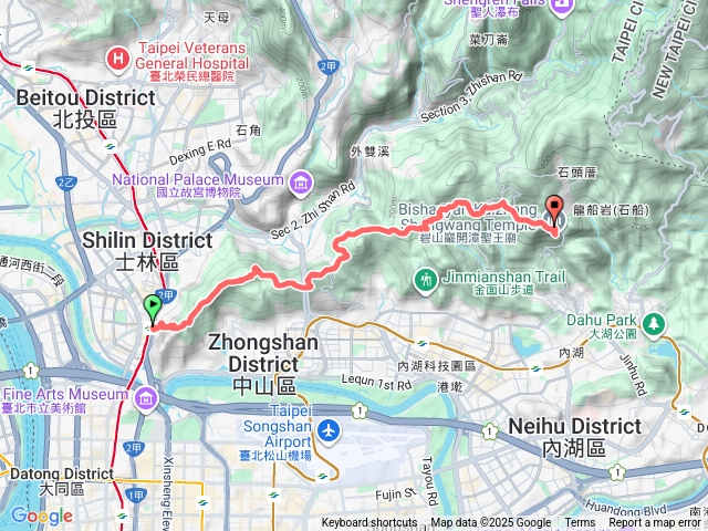20251130劍潭山步道至碧山巖預覽圖