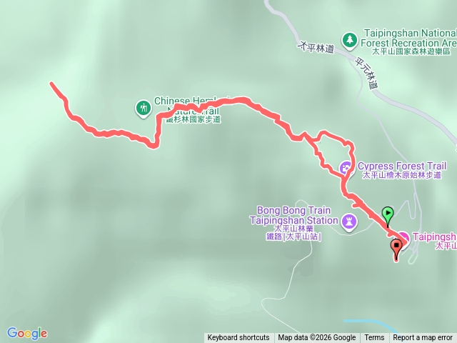 太平山鐵杉木步道