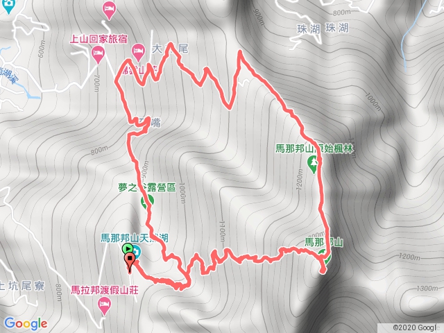 馬拉邦山x天然湖x上湖O型環繞