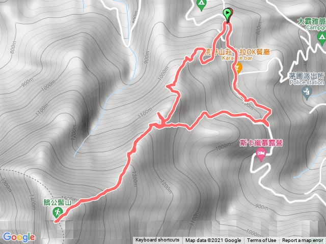 鵝公髻山+東北峰b型