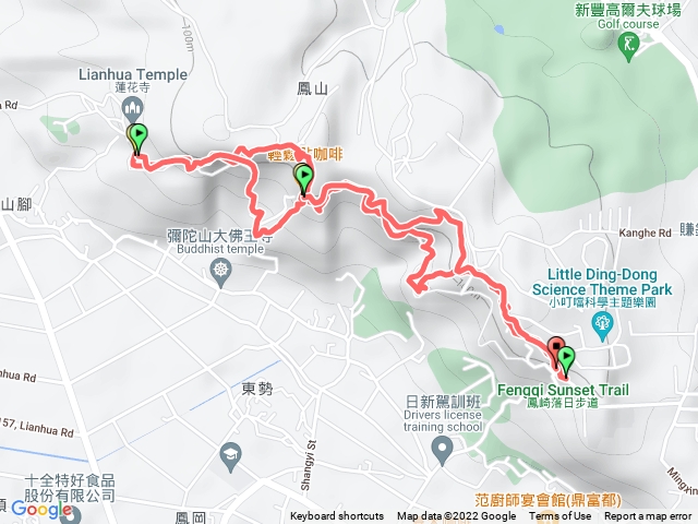 鳳崎落日登山步道