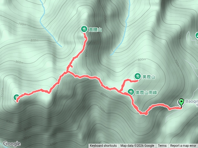 20260829美鹿山南峰，拔刀爾山，高腰山，美鹿山O型預覽圖
