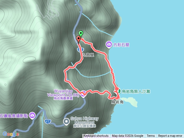 2025-09-20烏岩角9.8k 舊路O繞